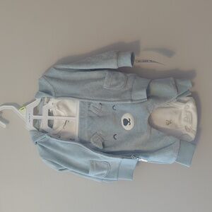 Carter 3 piece puppy sweatsuit 3 months